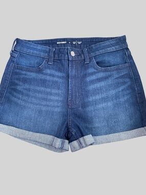 Old Navy Womens High Rise Wow Cuffed Denim Summer Shorts- Sz-6
